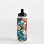 FLORAL AND BIRDS XV Water Bottle Gallery Image 2