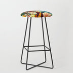 FLORAL AND BIRDS XV Stool Gallery Image 1