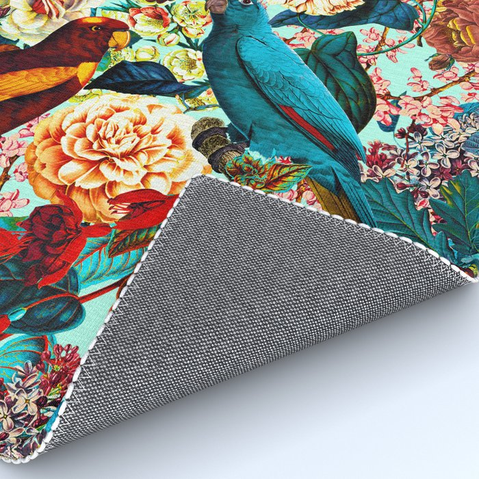 FLORAL AND BIRDS XV Rug Gallery Image 4