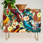 FLORAL AND BIRDS XV Credenza Gallery Image 1