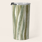 Wildlife Safari animal print green Travel Mug Gallery Image 3