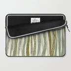 Wildlife Safari animal print green Laptop Sleeve Gallery Image 2
