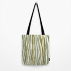 Wildlife Safari animal print green Tote Bag Gallery Image 2