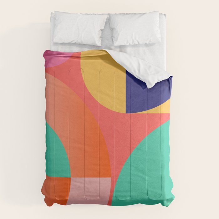 Abstract Geometric Shapes 218 Comforter Gallery Image 6