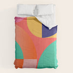 Abstract Geometric Shapes 218 Comforter Gallery Image 6
