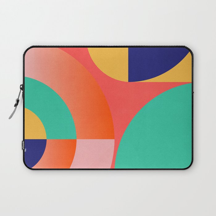 Abstract Geometric Shapes 218 Laptop Sleeve Gallery Image 1