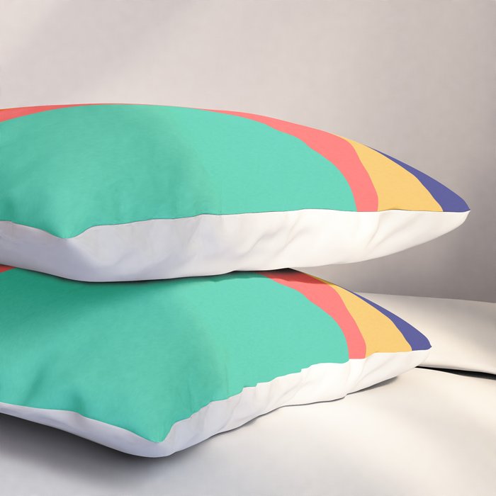 Abstract Geometric Shapes 218 Pillow Sham Gallery Image 3