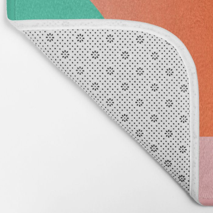 Abstract Geometric Shapes 218 Bath Mat Gallery Image 2