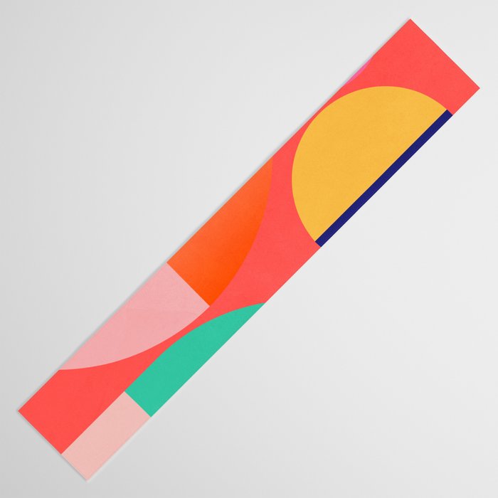 Abstract Geometric Shapes 218 Table Runner Gallery Image 3