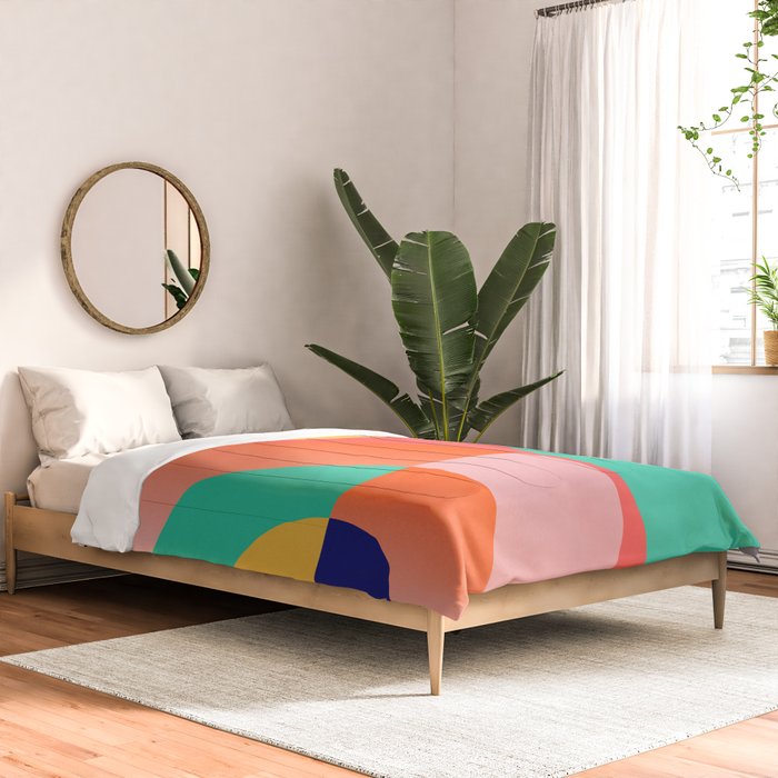 Abstract Geometric Shapes 218 Comforter Gallery Image 2
