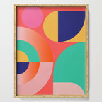 Abstract Geometric Shapes 218 Serving Tray Gallery Image 1