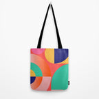 Abstract Geometric Shapes 218 Tote Bag Gallery Image 2