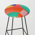 Abstract Geometric Shapes 218 Stool Gallery Image 2