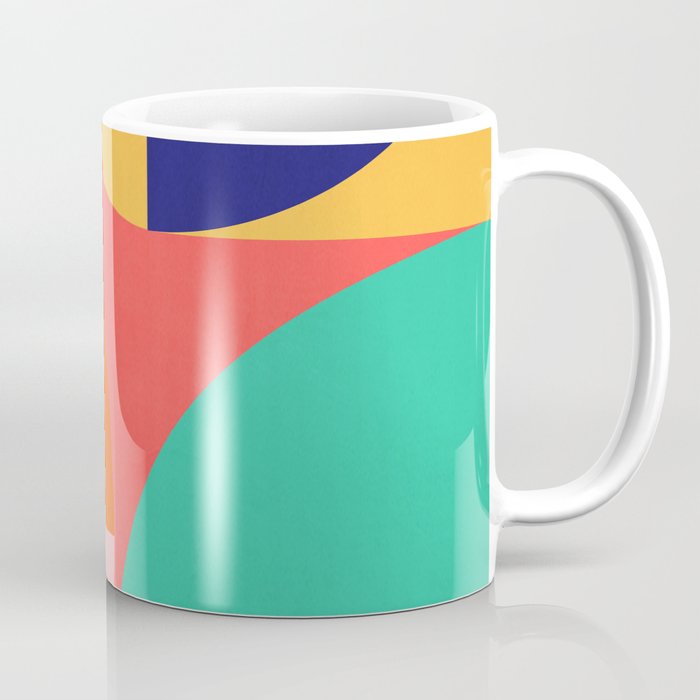 Abstract Geometric Shapes 218 Coffee Mug Gallery Image 1