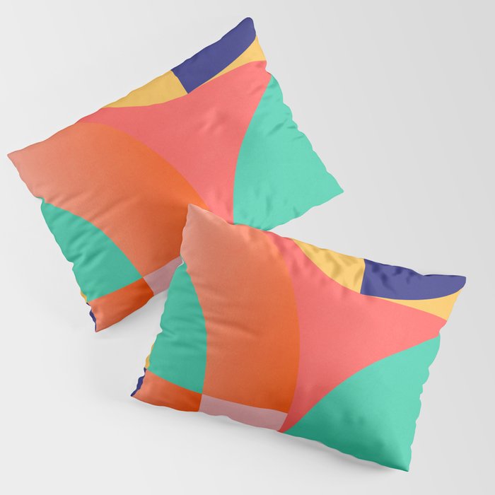 Abstract Geometric Shapes 218 Pillow Sham Gallery Image 3