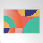 Abstract Geometric Shapes 218 Welcome Mat Gallery Image 1