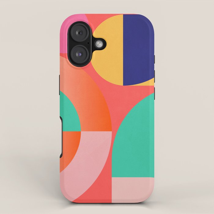 Abstract Geometric Shapes 218 iPhone Case Gallery Image 1