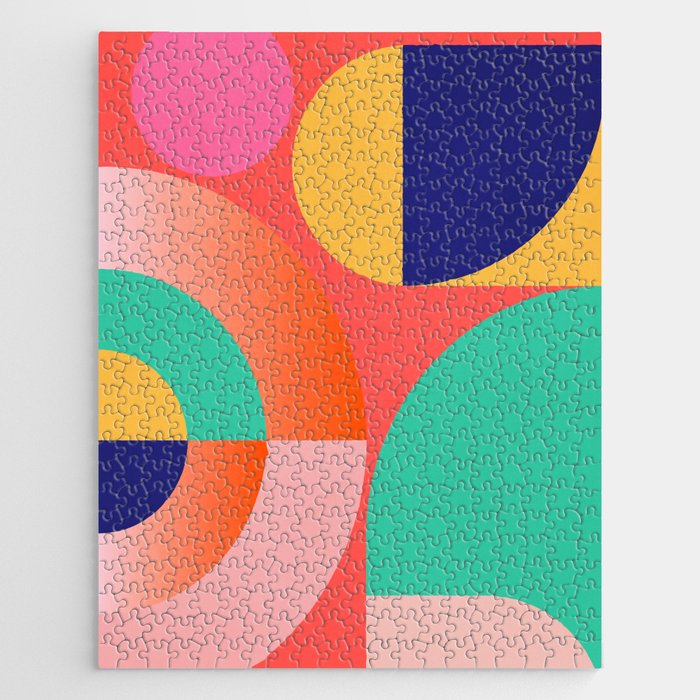 Abstract Geometric Shapes 218 Jigsaw Puzzle Gallery Image 1