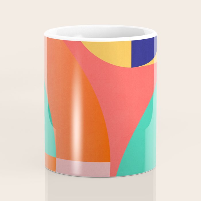 Abstract Geometric Shapes 218 Coffee Mug Gallery Image 4