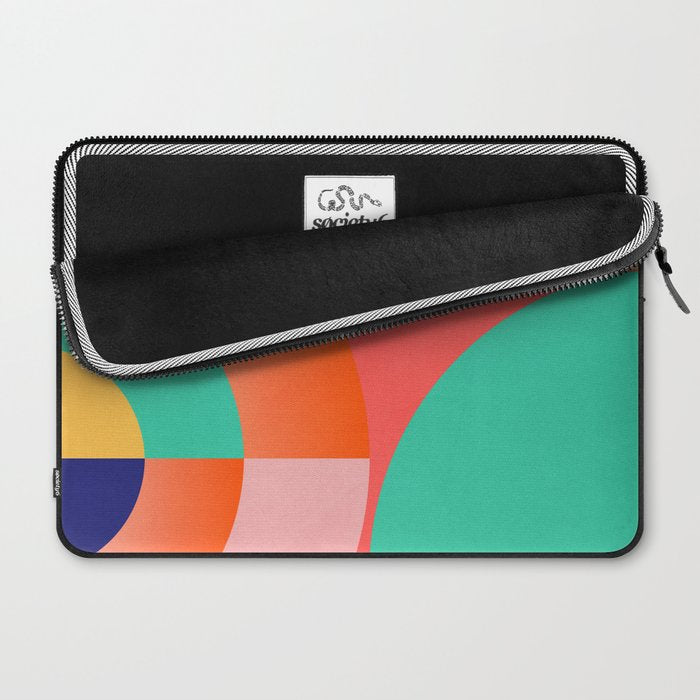 Abstract Geometric Shapes 218 Laptop Sleeve Gallery Image 2