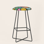 Fruit and Veggies 2025 Calendar - Muli-color on black Stool Gallery Image 1