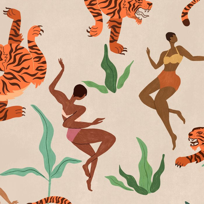 Dancing with Tigers Coffee Mug Gallery Image 2