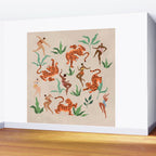 Dancing with Tigers Wall Mural Gallery Image 2