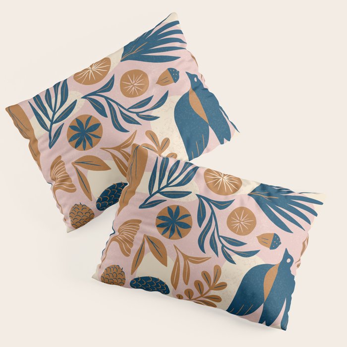 The Birdâs Collection Pillow Sham Gallery Image 1