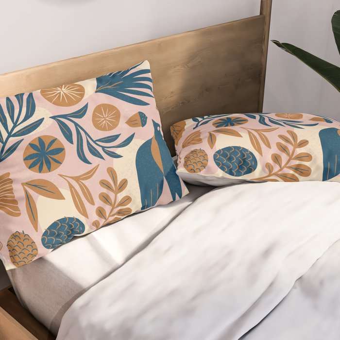 The Birdâs Collection Pillow Sham Gallery Image 2