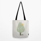 Cat and Plant 61: Cat Tree Tote Bag Gallery Image 2