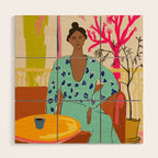 COLOURFUL TRANQUILITY Wood Wall Art Gallery Image 1