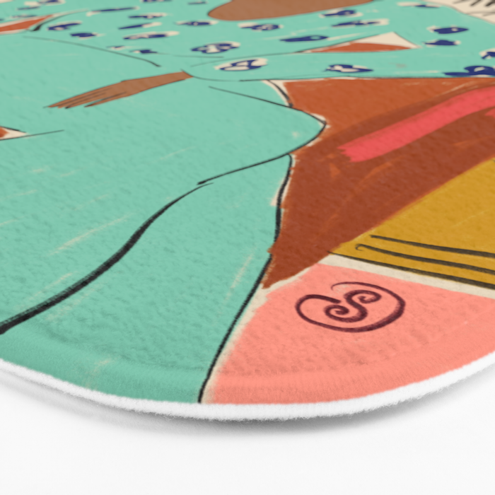 COLOURFUL TRANQUILITY Bath Mat Gallery Image 3