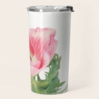 Pink Anemone Travel Mug Gallery Image 2