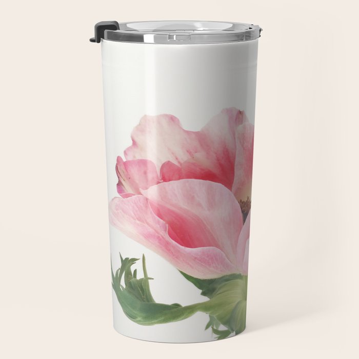 Pink Anemone Travel Mug Gallery Image 3