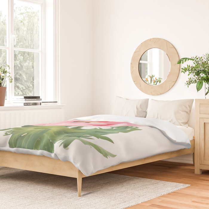 Pink Anemone Duvet Cover Gallery Image 2