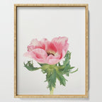 Pink Anemone Serving Tray Gallery Image 1