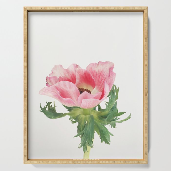 Pink Anemone Serving Tray Gallery Image 1