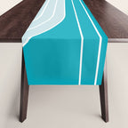 Two Tone Line Curvature IV Table Runner Gallery Image 1