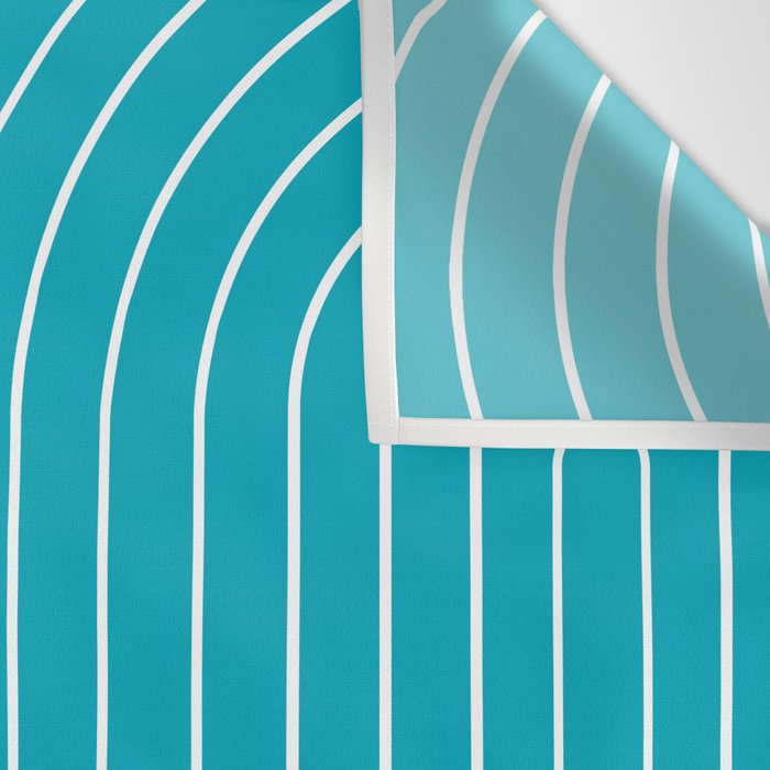 Two Tone Line Curvature IV Wall Tapestry Gallery Image 3