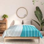 Two Tone Line Curvature IV Comforter Gallery Image 3