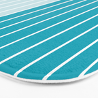 Two Tone Line Curvature IV Bath Mat Gallery Image 3