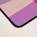 Wobbly Colorful Gingham Pattern Desk Mat Gallery Image 4