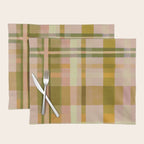 Colorful Plaid #1 Placemat Gallery Image 1