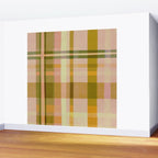 Colorful Plaid #1 Wall Mural Gallery Image 2