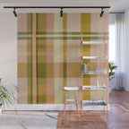 Colorful Plaid #1 Wall Mural Gallery Image 1