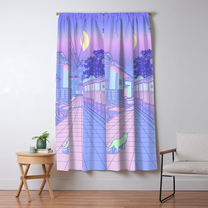 Kyoto Nights Window Curtain Gallery Image 1
