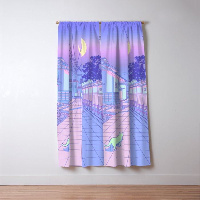 Kyoto Nights Window Curtain Gallery Image 3