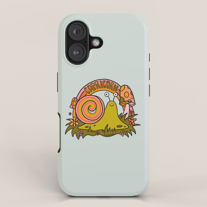 Capricorn Snail iPhone Case Gallery Image 1