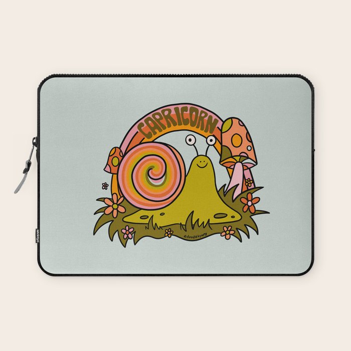 Capricorn Snail Laptop Sleeve Gallery Image 1