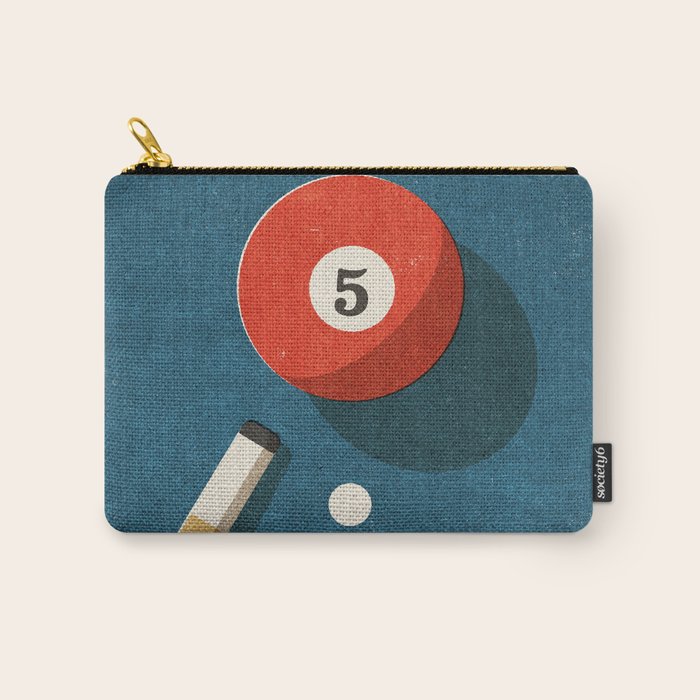 BILLIARDS / Ball 5 Carry All Pouch Gallery Image 1